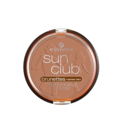 Essence Sun Club Brunettes Matt Bronzing Pudra - Essence