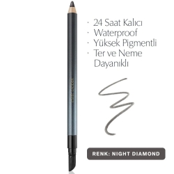 Estee Lauder Double Wear 24H Suya Dayanıklı Jel Göz Kalemi 04 Night Diamond