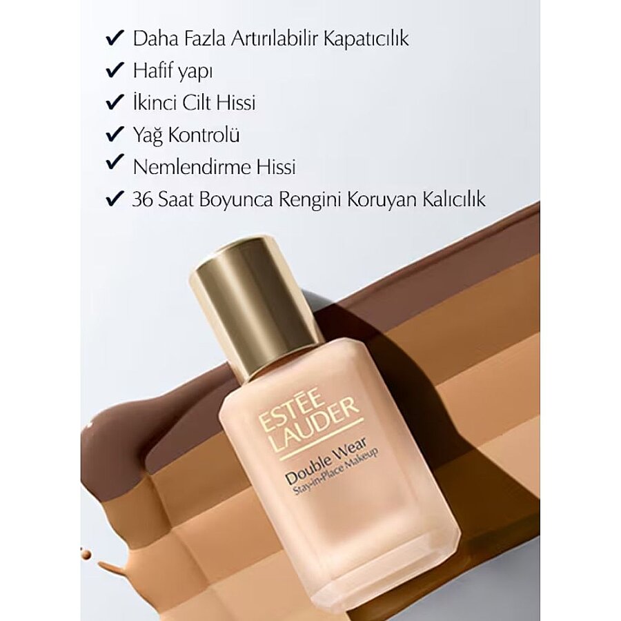 Estee Lauder Double Wear Fondöten SPF10 2W2 Rattan - 30 ml
