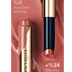 Estee Lauder Pure Color Melt-On Glosstick Dolgunlaştırıcı Etkili Parlatıcı 128 Melted Blush - 4