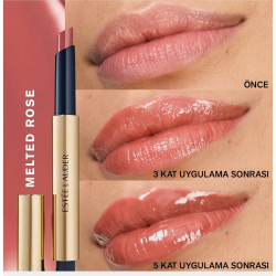 Estee Lauder Pure Color Melt-On Glosstick Dolgunlaştırıcı Etkili Parlatıcı 156 Melted Rose - 2
