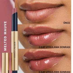 Estee Lauder Pure Color Melt-On Glosstick Dolgunlaştırıcı Etkili Parlatıcı 513 Melted Mauve - 2