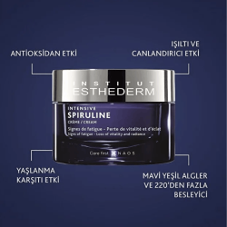 Esthederm Intensive Spiruline Cream - Anti Aging Etkili Cilt Bakım Kremi 50ml - Esthederm (1)