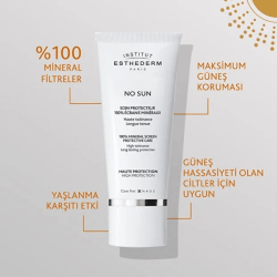 Esthederm No Sun Ultra Protection Cream - Maksimum Koruma Sağlayan Güneş Kremi 50ml - 2