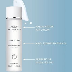 Esthederm OsmoClean Alcohol Free Calming Lotion - Hassas Cilt Temizleyici Losyon 200ml - 3