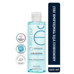 Etat Pur Pure Cleansers Purifying Cleansing Gel - Yüz Temizleme Jeli 200 ml - Etat Pur