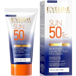 Eveline Beyazlatıcı Etkili SPF50 Güneş Koruyucu Krem 50ml - Eveline Cosmetics