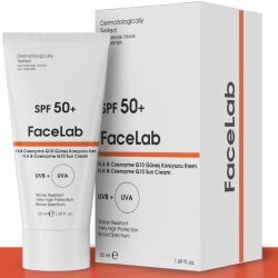 FaceLab Yüksek Koruyucu SPF50+ Leke Karşıtı Güneş Kremi 50ml