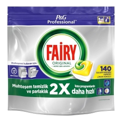 Fairy Hepsi Bir Arada Bulaşık Makinesi Deterjanı 140'lı - Fairy