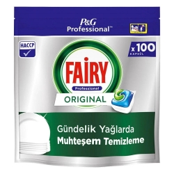 Fairy Orijinal Hepsi Bir Arada Tablet Bulaşık Makinesi Deterjanı 100'lü - Fairy