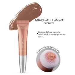 Farmasi Midnight Touch Yumuşak Sünger Uçlu Likit Bronzlaştırıcı Drizzled Bronze - 2