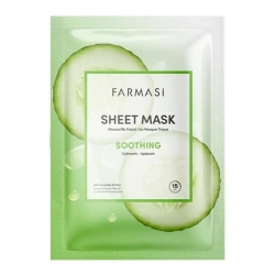 Farmasi Soothing Salatalıklı Kağıt Maske - Farmasi