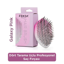 Fenda Profesyonel Oval Saç Fırçası - Galaxy Pink - Fenda