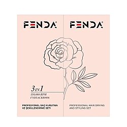 Fenda Profesyonel Saç Kurutma ve Şekillendirme Seti - 06 - 3