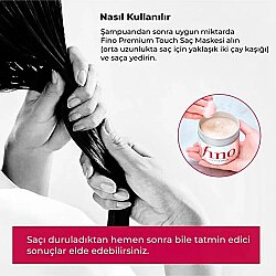Fino Premium Touch Yoğun Onarıcı Saç Bakım Maskesi 230g - 3