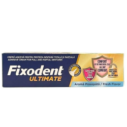 Fixodent Ultimate Ferah Tat Diş Protezi Yapıştırıcı Krem 40gr