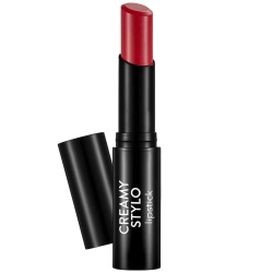 Flormar Creamy Stylo Yüksek Pigmentli & Yarı Parlak Bitişli Kremsi Ruj - 008 Red - 6
