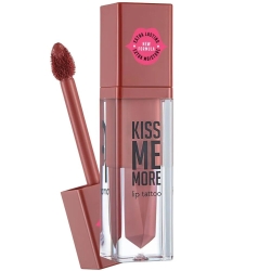 Flormar Kiss Me More Yüksek Pigmentli & Mat Bitişli Nemlendirici Likit Ruj - 004 Peach - 6