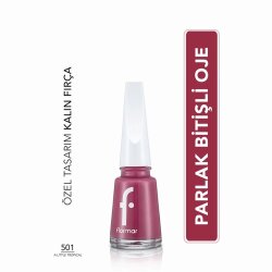Flormar Nail Enamel Yoğun Pigmentli Oje 501 A Little Tropical - Flormar (1)