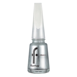 Flormar Pearly Oje - PL390 Stylish Silver 