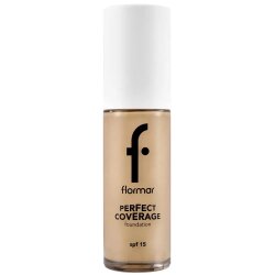 Flormar Perfect Coverage Yüksek Pigmentli & Yarı Parlak Bitişli SPF15 Fondöten - 121 Golden Neutral