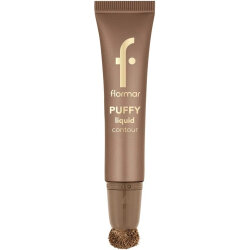 Flormar Puffy Liquid Hafif Yapılı & Sünger Aplikatörlü Yoğunluğu Ayarlanabilir Likit Kontür - 001 Amber - 2