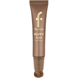 Flormar Puffy Liquid Hafif Yapılı & Sünger Aplikatörlü Yoğunluğu Ayarlanabilir Likit Kontür - 001 Amber - 7