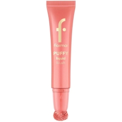 Flormar Puffy Liquid Nemlendirici Etkili & Parlak Bitişli Sünger Aplikatörlü Likit Allık - 001 Pinky Glow - 2