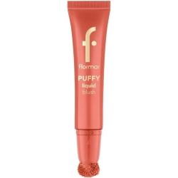 Flormar Puffy Liquid Nemlendirici Etkili & Parlak Bitişli Sünger Aplikatörlü Likit Allık - 002 Peachy Glow - 2