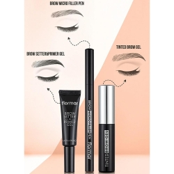 Flormar Brow Setter & Primer Sabitleyici Şeffaf Kaş Bazı - 3