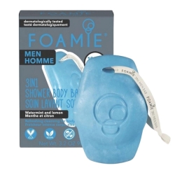 Foamie 3 In 1 For Men Seas The Day Shower Body Bar Duş Jeli 90G - Foamie (1)