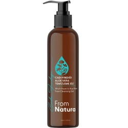 From Natura Cadı Fındığı & Aloe Vera Temizleme Jeli 200ml - From Natura