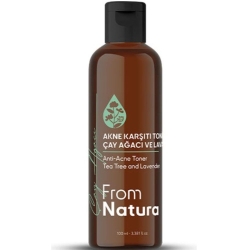 From Natura Çay Ağacı & Lavanta Akne ve Siyah Nokta Karşıtı Tonik 100ml - From Natura