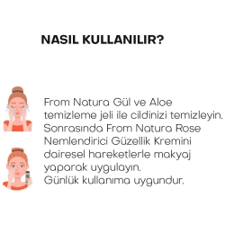 From Natura Rose Nemlendirici Güzellik Kremi 50ml - 4