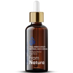 From Natura Yaşlanma Karşıtı Retinol Gece Serumu 30ml - From Natura