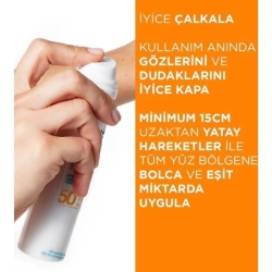 Garnier Ambre Solaire Süper UV Makyaj Üstü Güneş Koruyucu Yüz Misti SPF+50 75ml - 4
