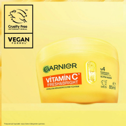 Garnier C Vitamini Fresh & Bright Aydınlatıcı Nemlendirici Sorbe Yüz Kremi 85 ml - 6