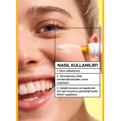 Garnier C Vitamini Wonder Tint 3 Etki 1 Arada Renkli Nemlendirici Açık Ton, SPF50 - 5