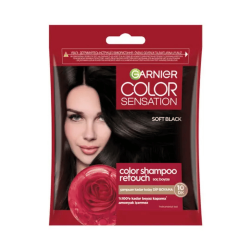 Garnier Color Sensation Şampuan Boya 2.0 Soft Black - Garnier