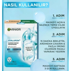 Garnier Hyaluron+ Bariyer Onarıcı Serum Maske - 4