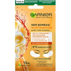 Garnier Nem Bombası Göz Altı Torbalarına Karşı Kağıt Göz Maskesi - Garnier