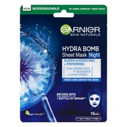 Garnier Nem Bombası Kağıt Maske Gece 