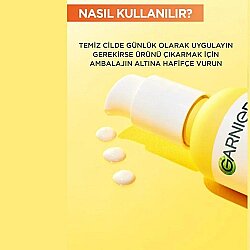 Garnier C Vitamini Parlak Süper Aydınlatıcı Serum 30ml - 4