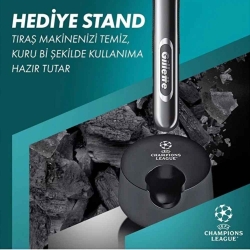 Gillette Mach 3 Charcoal Tıraş Makinesi 6'lı Yedek Başlık ve Stand - 3