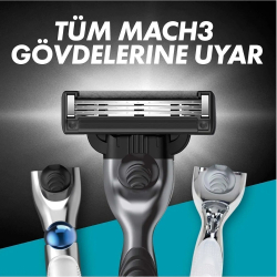 Gillette Mach3 Charcoal Yedek Tıraş Bıçağı 4'lü - 2