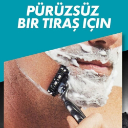 Gillette Mach3 Charcoal Yedek Tıraş Bıçağı 4'lü - 3