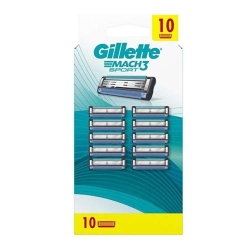 Gillette Mach3 Sport Tıraş Bıçağı 10'lu Yedek - Gillette