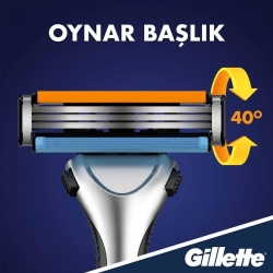 Gillette Sensor3 Yedek Tıraş Bıçağı 8 Adet - 4
