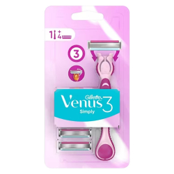 Gillette Venus Simply 3 Hybrid Traş Bıçağı 4'lü