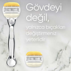 Gillette Venus Venus Comfort Glide Olay Tıraş Makinesi + Yedek Başlık - 3